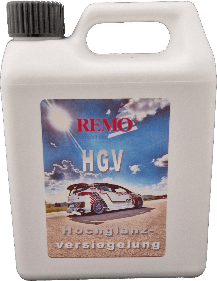 Remo HGV 1 L Hochglanzversiegelung für wasserabweisenden Lackschutz