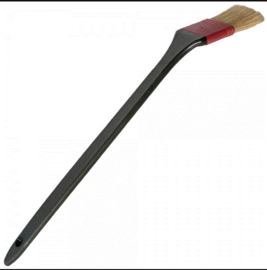 Felgenpinsel flach, Kunststoffummantelung