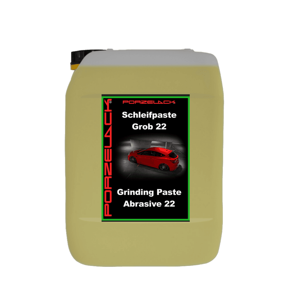 PORZELACK Schleifpaste Grob 22 Polierpaste gegen tiefe Kratzer