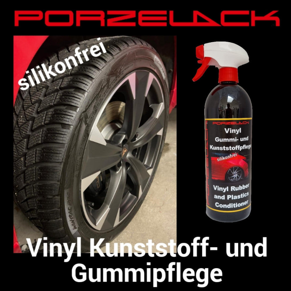 Vinyl Kunststoff- und Gummipflege silikonfrei – Porzelack