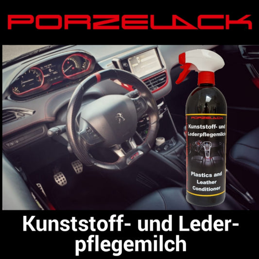 Kunststoff- und Lederpflegemilch