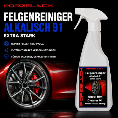 PORZELACK Felgenreiniger Alkalisch Extra Stark 91