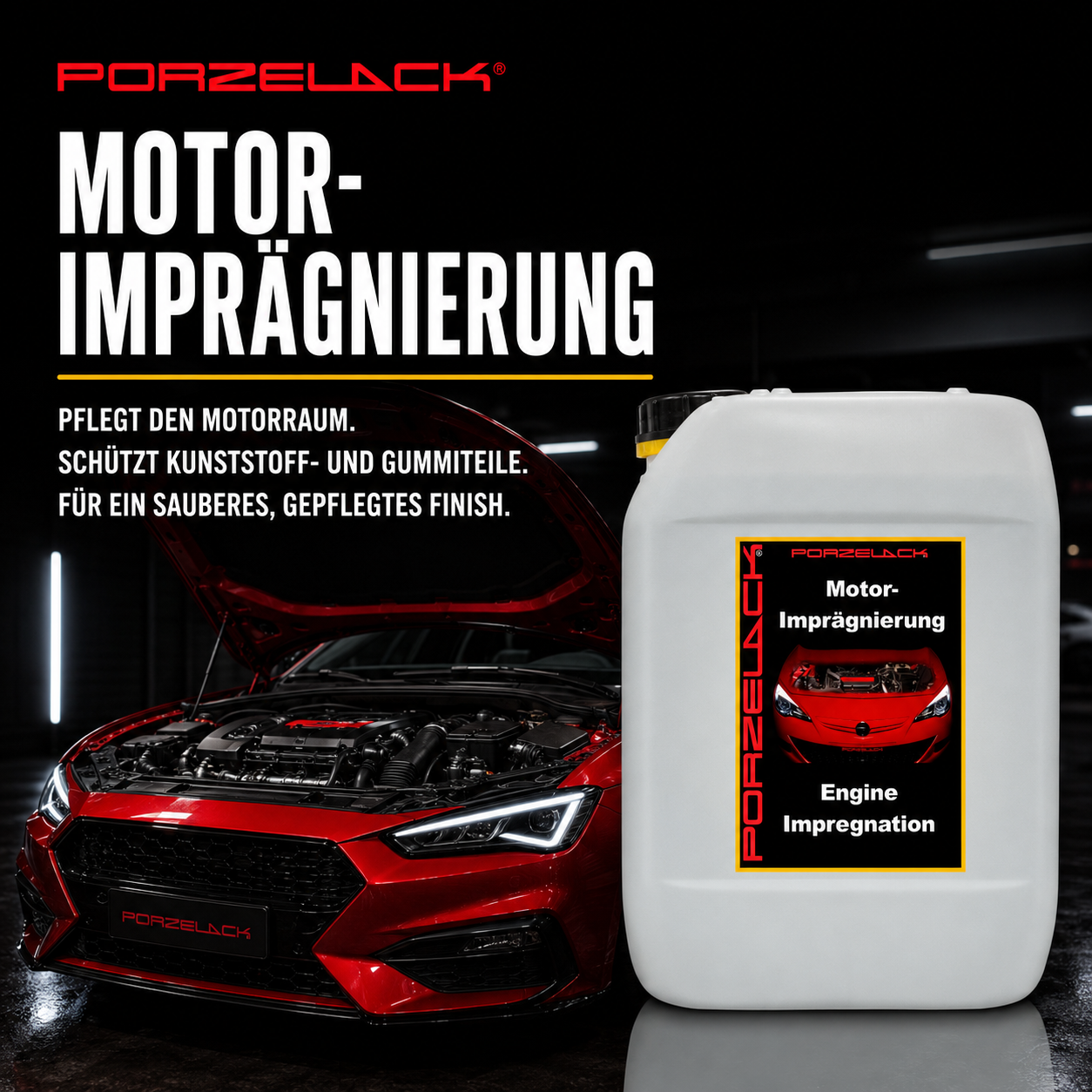 PORZELACK Motorimprägnierung zum Schutz vor Feuchtigkeit und Korrosion