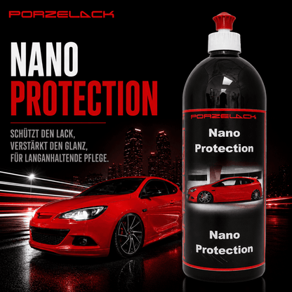 PORZELACK Nano Protection für Autopflege mit Tiefenglanz und Lackschutz