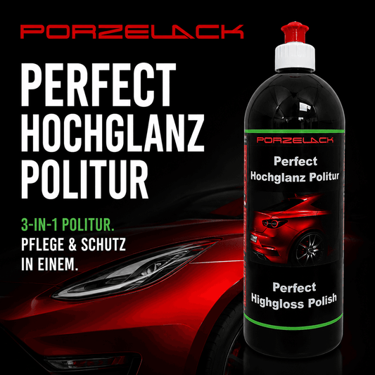 PORZELACK Perfect Hochglanz Politur für brillanten Tiefenglanz und spiegelnden Lack