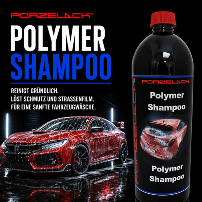 PORZELACK Polymer Shampoo für Autopflege und schonende Autowäsche