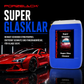 PORZELACK Super Glasklar Glasreiniger für Autoscheiben und Glasflächen