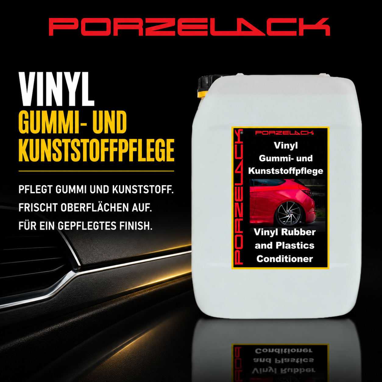 Vinyl Kunststoff- und Gummipflege