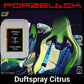 PORZELACK Duftspray Citrus für Fahrzeug, Büro und Zuhause