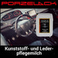 PORZELACK Kunststoff- & Lederpflegemilch Produktflasche